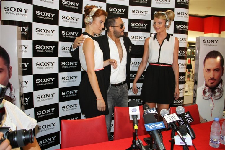 Ramy Ayach Launching of Sony XB Headphones